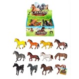 Cumpara ieftin Set Figurine Cai Salbatici &ndash; 12 Piese Miniaturi Realiste pentru Copii