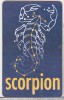 Bnk card Cartela telefonica 2000 - Zodiac Scorpion - RO-ROM-0080A