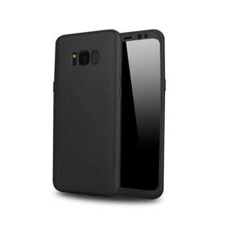 Husa FullBody MyStyle Black pentru Samsung Galaxy S8 PLUS acoperire completa 360 grade cu folie de protectie