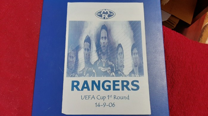 program Molde FK - Rangers