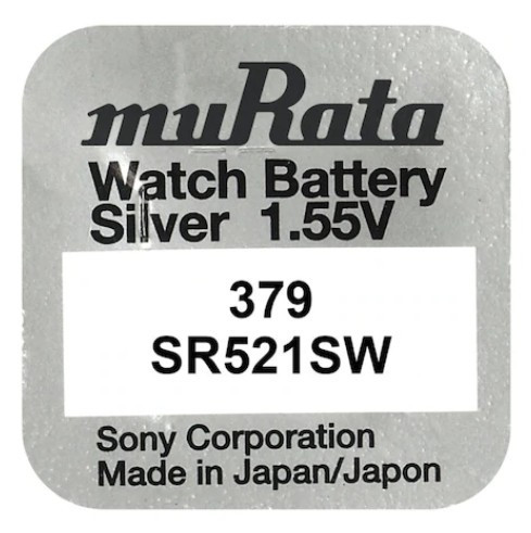 Baterie pentru ceas - Murata SR521SW - 379
