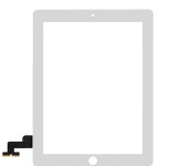 Touchscreen iPad 2 Alb, Geam Sticla Display Tableta