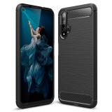 Husa HUAWEI Honor 20 - Luxury Carbon TSS, Negru