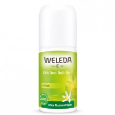 Deodorant roll-on citrus, Weleda, fara saruri de aluminiu, 50ml