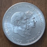 5 kroner 1960, Danemarca, argint 0.800