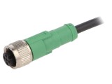 Cablu Conectare M12 5 PIN 1.5m 60VAC 4A PUR