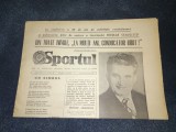 ZIARUL SPORTUL 25 IANUARIE 1983