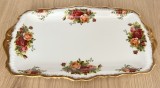 Platou - portelan Englezesc - Royal Albert - Old Country Roses - 30 cm