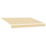 Cumpara ieftin Panza de rezerva copertina, crem, 450x350 cm, poliester