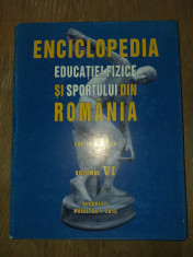 Enciclopedia educatiei fizice si sportului din romania, diverse volume foto
