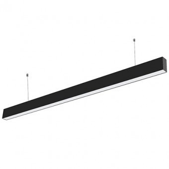 CORP ILUMINAT LED LINIAR 40W 4000K - NEGRU foto