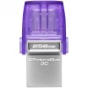 Memorie Externa USB-A - USB-C Kingston microDuo 3C, 256Gb DTDUO3CG3/256GB