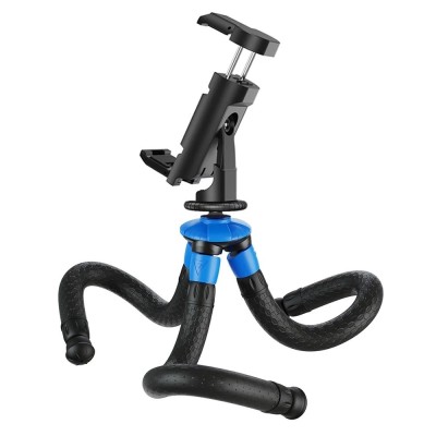 Mini trepied flexibil Apexel pentru camera DSLR, telefon mobil si camera video sport GoPro Hero 13,12,11,10,9,8,7,6,5 foto
