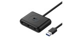 Ugreen USB 3.0 OTG HUB Distribuitor 4x USB - Negru (20290)