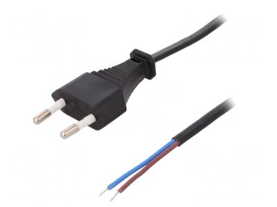 Cablu Alimentare 1,5m Negru 2,5A 250V foto