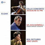 Elgar - Cello Concerto, Sea Pictures - Vinyl | Jacqueline Du Pre, Janet Baker, Clasica, Warner Music