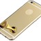 Husa Apple iPhone 8, tip oglinda Auriu