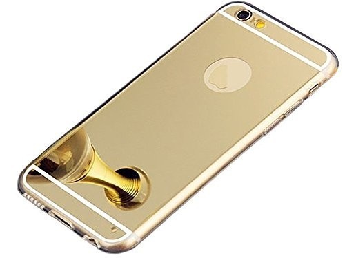Husa Apple iPhone 8, tip oglinda Auriu