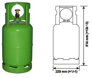 Butelie freon auto 12kg tip R134a Butelie freon auto 12kg tip R134a
