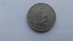 East Caribbean States 25 cents 1955 foto