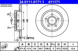 ATE 24.0111-0171.1 Disc frana