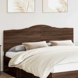 vidaXL Tăblie cap cu headboard Stejar &icirc;nchis 180 cm Lemn compozit 887975