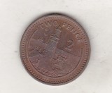 bnk mnd Gibraltar 2 pence 1991