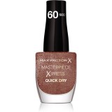 Max Factor Masterpiece Xpress lac de unghii cu uscare rapida culoare 755 Ros&eacute; All Day 8 ml