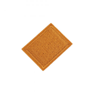 Petic textil termoadeziv Crisalida, 3 x 4 cm, Maro coniac foto