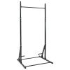 Statie Tractiuni vidaXL Negru, Otel, 150kg, 101x102x235cm, Flotari, Sala Fitness, Ajustabila 7 Niveluri, Multifunctionala