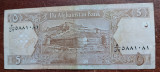 B11 - Bancnota foarte veche - Afganistan - 5 afgani