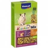 Baton Hamsteri Vitakraft Trio Mix Miere/ Nuci/ Fructe, 3 buc