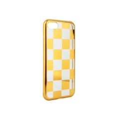 Husa APPLE iPhone 5\5S\SE - Electroplate Chess (Auriu)