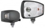 Far Stanga Wesem RGV1B.52400 Universal Utilaje (Excavator, Tractor, Stivuitor) H4 12/24V, Semnalizare, Parcare, Lentila Sticla, IP66