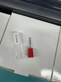 Duză de diamant pentru cuticulă, flacără, br&acirc;u roșu 257 / 018R
