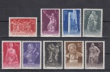 ROMANIA 1960 LP 513 SCULPTURI DIN ARTA NATIONALA SERIE MNH, Nestampilat