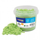 Nisip kinetic Play Sand, +3 ani, Verde Lime, 1 kg, Playbox