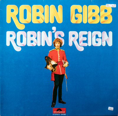 Vinil LP Robin Gibb &amp;lrm;&amp;ndash; Robin&amp;#039;s Reign (VG) foto
