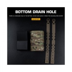 Port incarcator FAST Type Single 7.62 Magazine Pouch for AK - Ranger Green (WOSPORT)