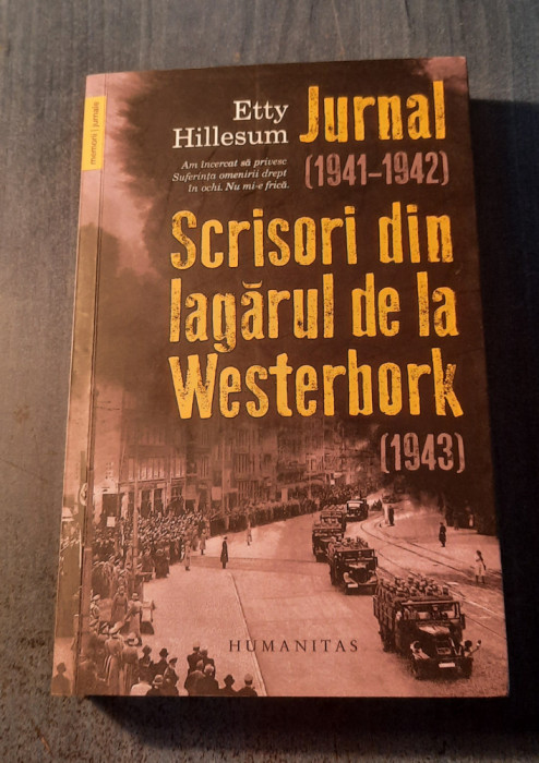 Scrisori din lagarul de la Westerbork jurnal Etty Hillesum