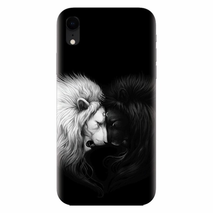 Husa silicon pentru Apple Iphone XR, Lions