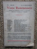VIATA ROMANEASCA 1937 ANUL XXIX 8-9 AUGUST SEPTEMVRIE