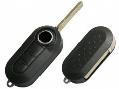 Carcasa telecomanda compatibila FIAT tip briceag cu 3 butoane foto