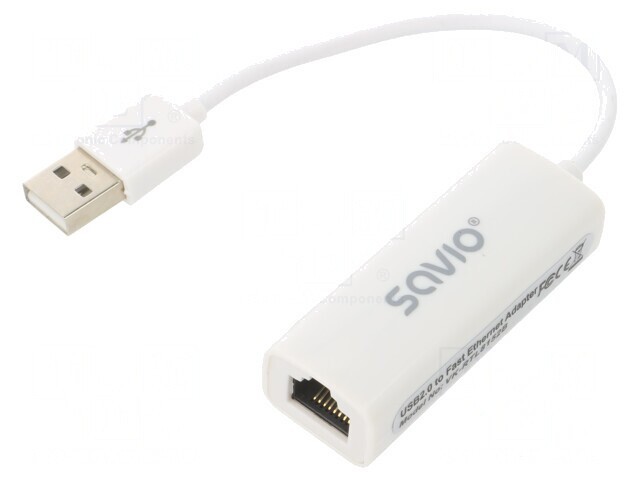 Adaptor USB Fast Ethernet USB 2.0 Alb