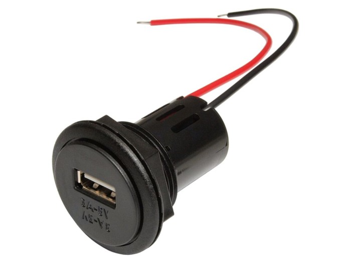&Icirc;ncărcător auto USB A, 5V/3A