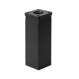 Picior de mobilier Uni 150 mm negru