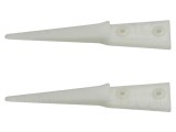 Pensetă Dreaptă Bernstein 5-441-0, Capăt Rotunjit, Set 2 Bucăți