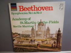 Beethoven ? Symphony no 1 &amp;amp; 2 (1980/Philips/RFG) - VINIL/Vinyl/ca Nou (NM+) foto
