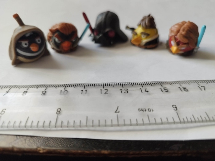 bnk jc Star Wars Angry Birds - lot 5 figurine