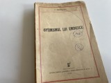 Carte S. MEHEDINTI - OPTIMISMUL LUI EMINESCU, Editia 1936, Coperta Brosata, 56 Pagini